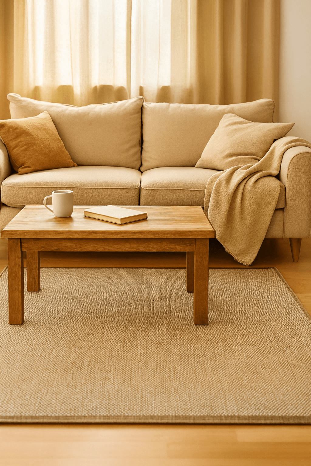 Dywan Sznurkowy brązowy 120x170